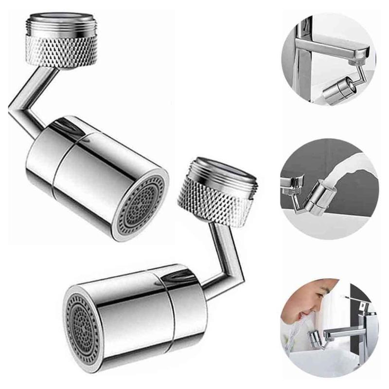 

Kitchen splash proof filter faucet household rotary filter aerator bathroom universal extended nozzle faucet spouts