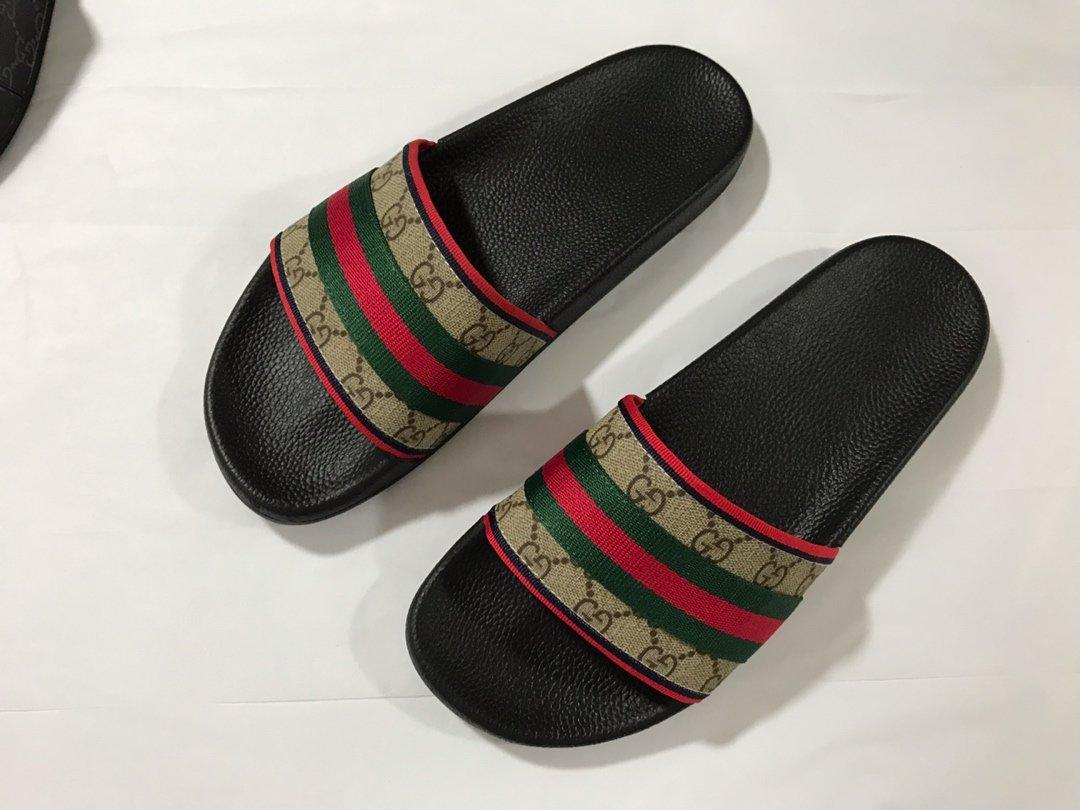 

2021 Designer slipper Men shoes Fashion G women sandal Black Casual Seaside beach Flats women Seaside beachslipper size 35-46#0099