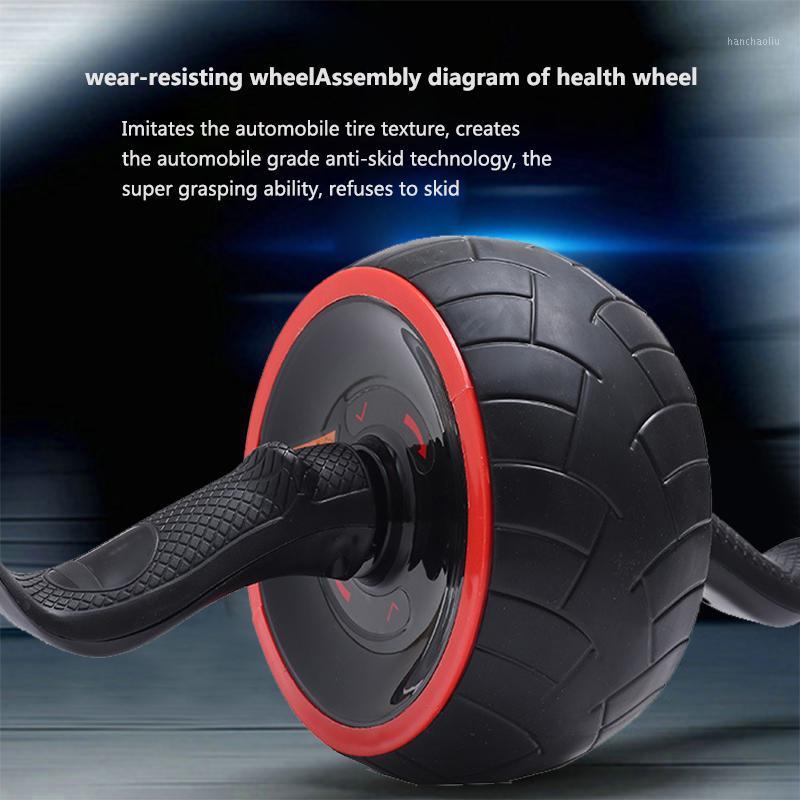 

Abdominal muscle training equipment with automatic rebound and non-automatic rebound abdominal muscle wheels1, Black non rebound