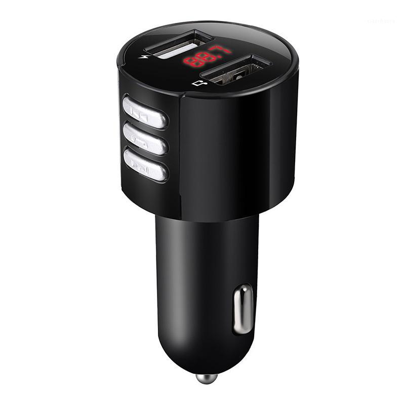 

Car Bluetooth 5.0 FM Transmitter Wireless Handsfree Audio Receiver Car MP3 Player Dual USB Charger Fm Modulator Adapter Kit1