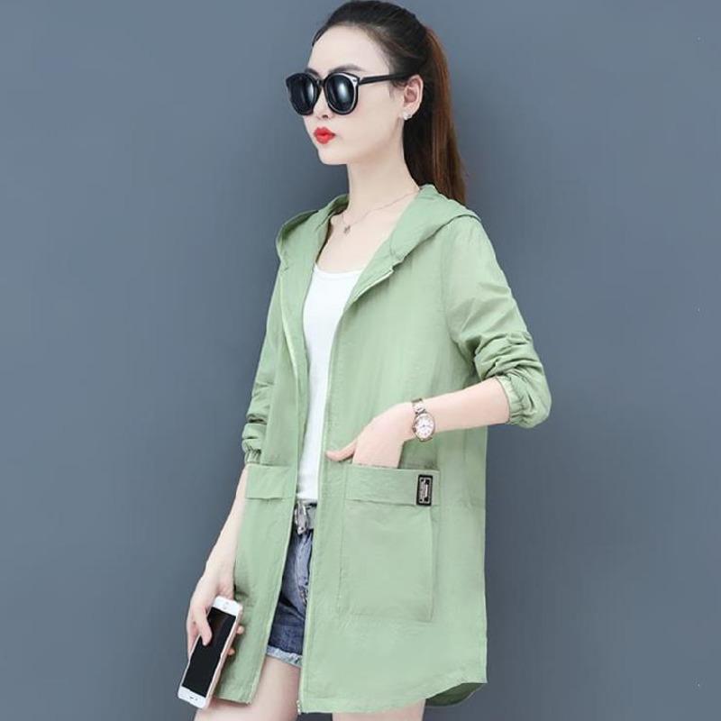 

#3573 Summer Sunscreen Jacket Women Neon Color Kimono Jacket Cardigan Thin Loose Casual Womens Jackets And Coats Plus Size 5XL, Blue