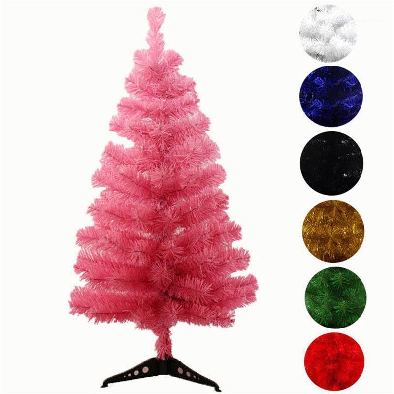 

60cm Artificial Christmas Tree Snowflake Xmas Plastic Tree 120cm New Year Home Ornaments Desktop Decorations Christmas1