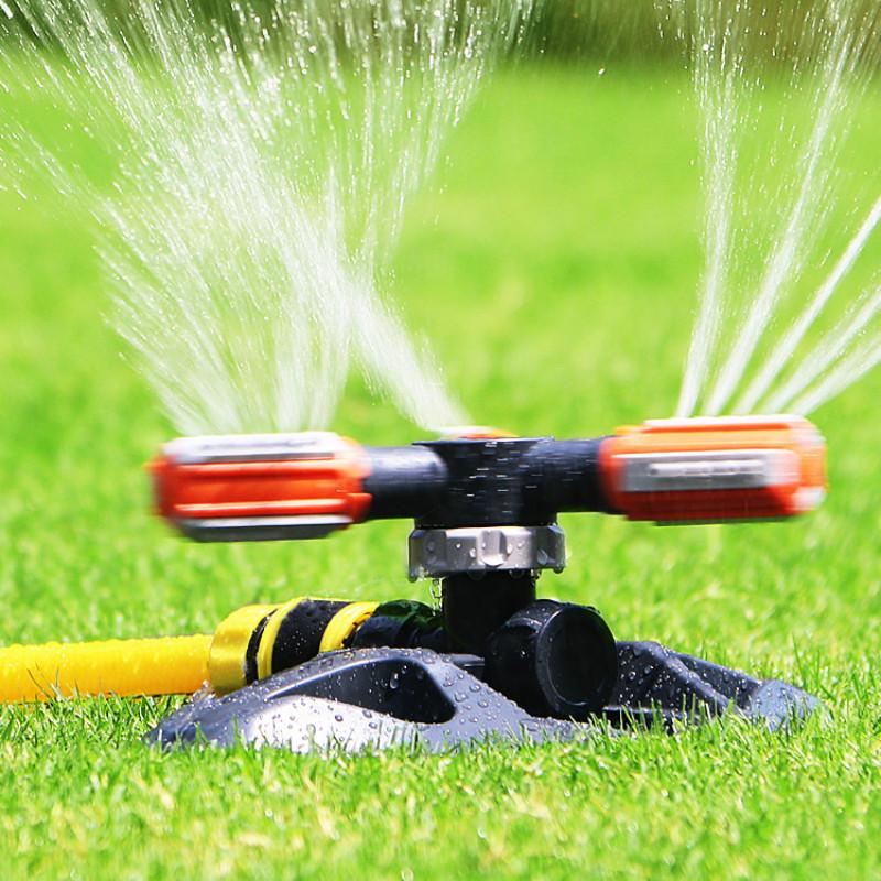 

Garden Irrigation Sprinkler 360 Degrees Automatic Rotating Sprinkler Gardening Lawn Watering Roof watering system set, A1