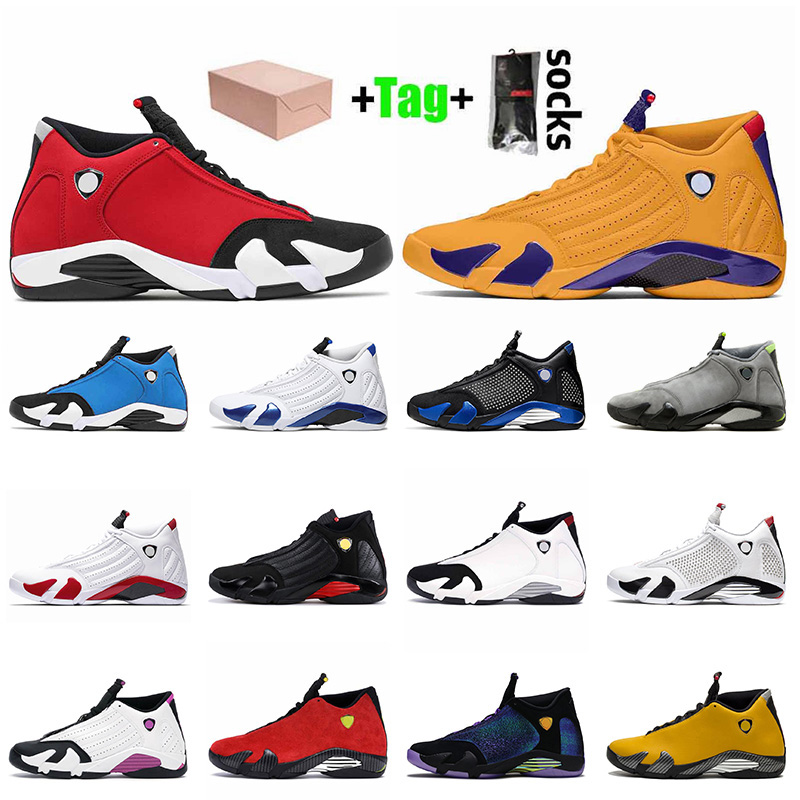 

2021 New Retro With Box Jumpman 14 Mens Basketball Shoes 14s Gym Red University Gold Hyper Royal Sports Trainers Sneakers Big Size 13, #10 desert sand 40-47