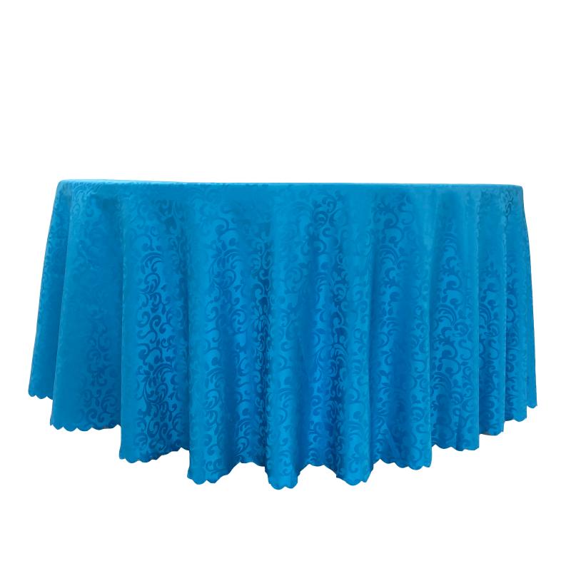 

wholesale plain 120 round wedding table cloth, White