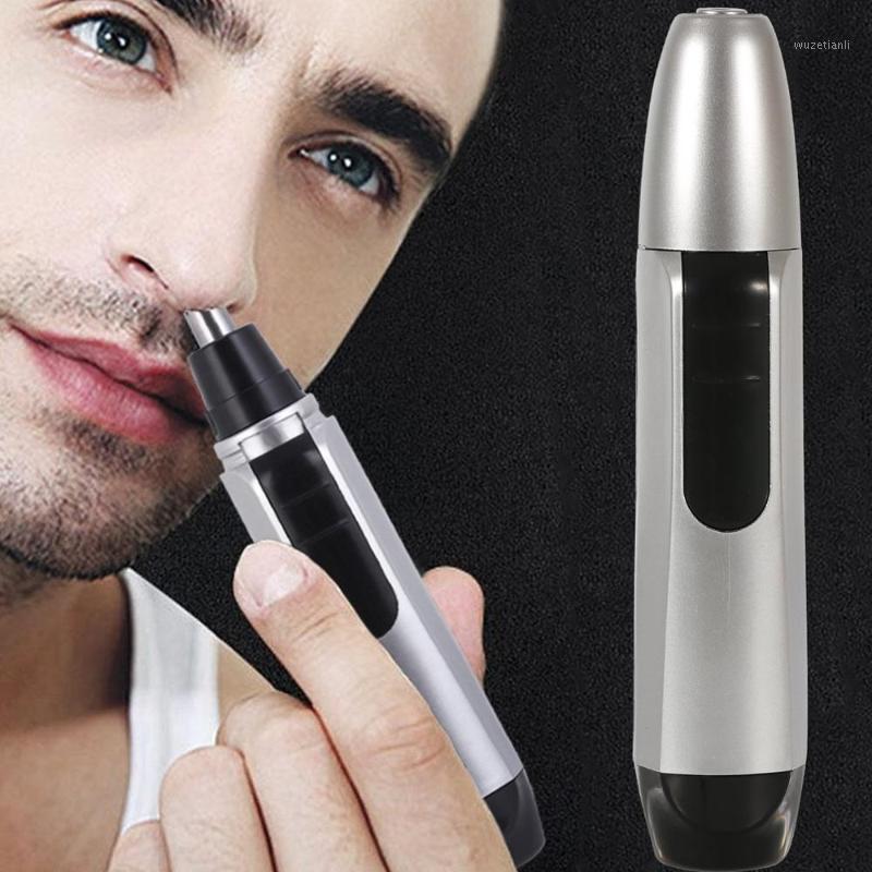 

Portable Electric Nose Hair Trimmer Shaving Beard Remove Clipper Safety Face Care Fine Tune Noses And Ear Trimmer for Men Women1