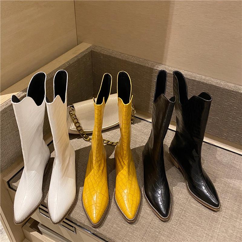 

Women's Rubber Boots Shoes Boots-Women Luxury Designer Sexy Thigh High Heels High Sexy Rain Ladies 2020 Fashion