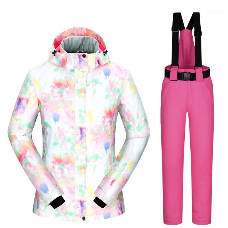 

Women Ski Suits Brands Winter 2020 New Snow Female Windproof Waterproof Outdoor Sports Winter Skiing Snowboard Jackets And Pants1, Black pants