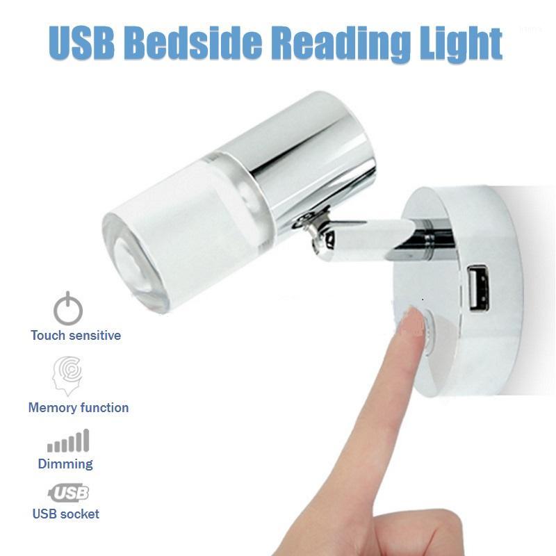 

USB Port LED Reading Lights 12Volt/24V DC Beside Wall Lamp for 5 Wheel Camper Trailer Interior Lighting RVs,Marine,Boat,Caravan1, As pic