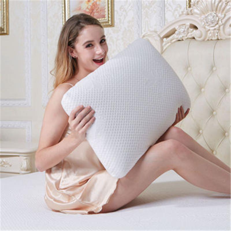 

ZHUO MO Latex Pillow Massage Pillows For Sleeping Orthopedic Pillow kussens Oreiller Almohada Cervical Poduszkap Memory1