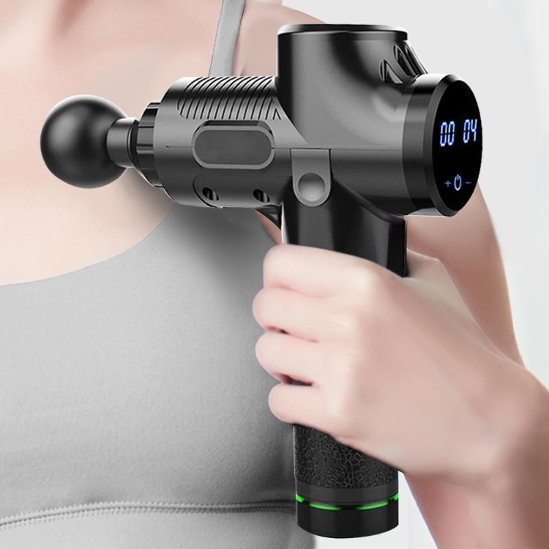 

Muscle Massage Gun Deep Tissue Massage Therapy Gun Exercising Muscle Fascial for Work-out Relaxation Accessories1
