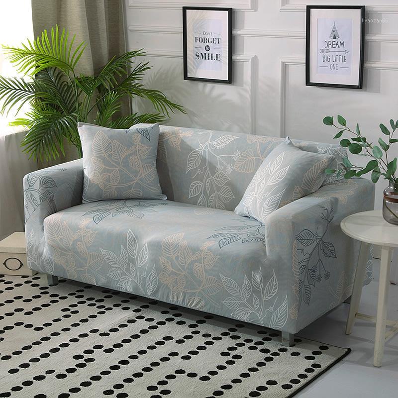 

Stretch Printed Sofa Cover Big Elasticity Couch Covers Loveseat Sofa Funiture Towel All Wrap Single Slipcovers double seat1