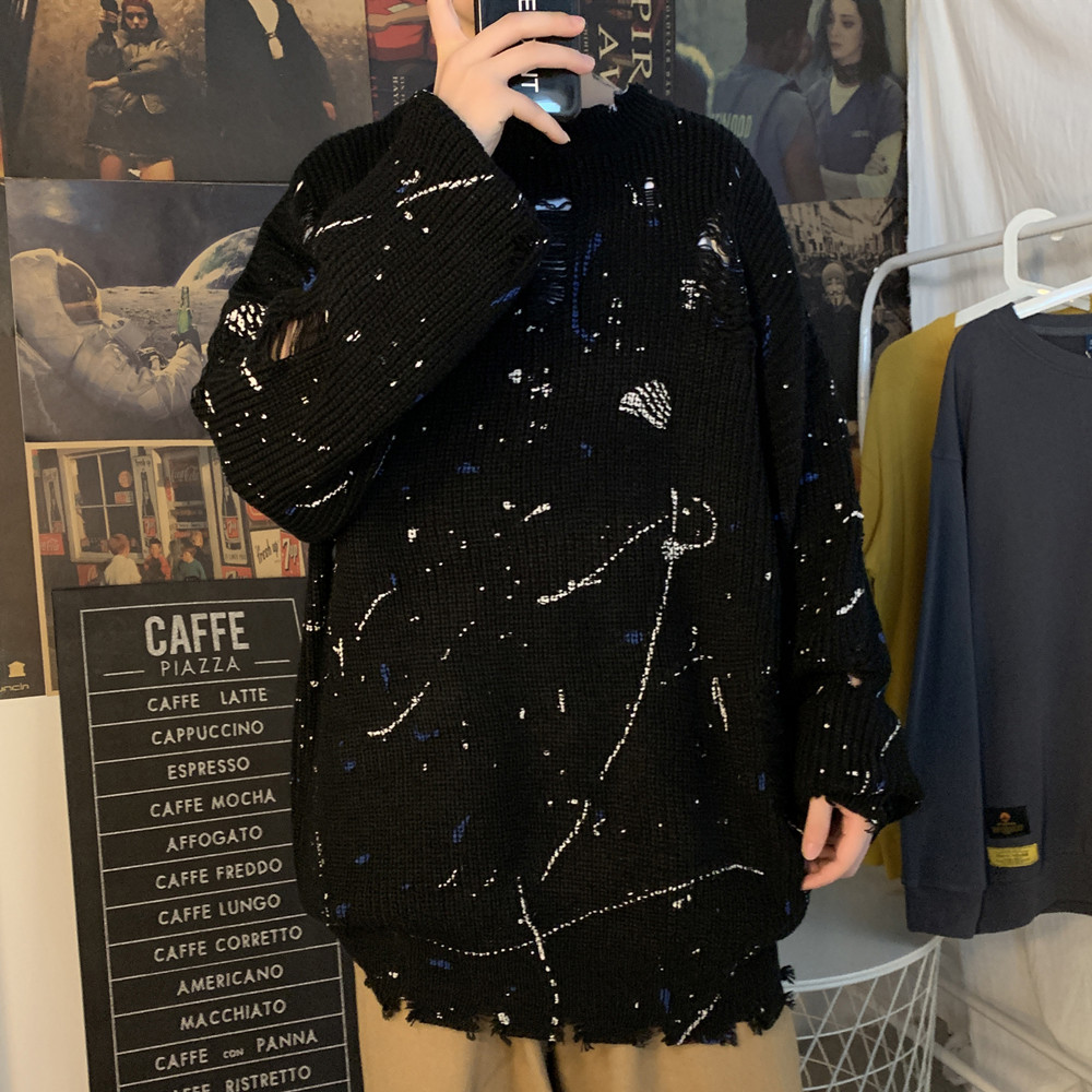 

2021 New Fashion O-neck Sweater Men's Hip Hop Streetwear Pull Oversized M-5xl Long Sleeves Pullover for Autumn Spring Winter Alo1, M208 3