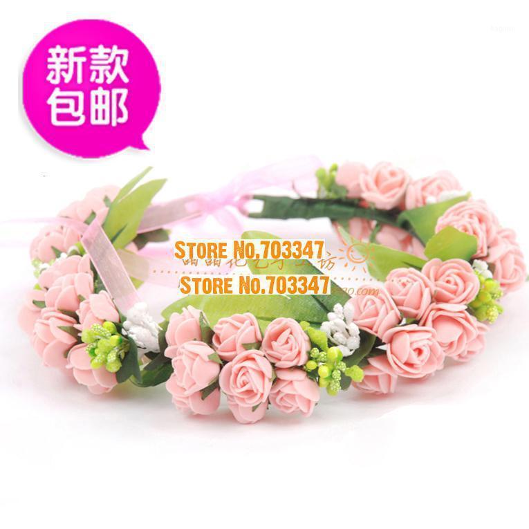

1 x Fairy Hair Garland Crown Bride Hand Flower For Girls Women Brides Wedding Hair Flower Garland1, Hand flower g