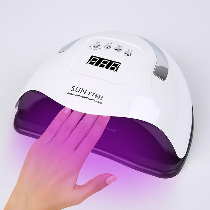 

Machine Lcd Dryer For Lamp Led Art Gel Polish Detection With Tool Sun New 150w, Eu