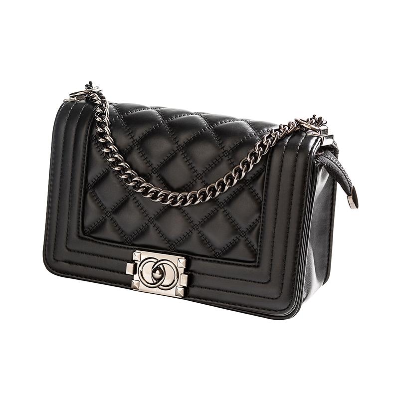 

D&T New Brand Designer PU Leather Crossbody Bags For Women 2021 Simple Fashion Shoulder Bag Lady Luxury Small Handbags, Black