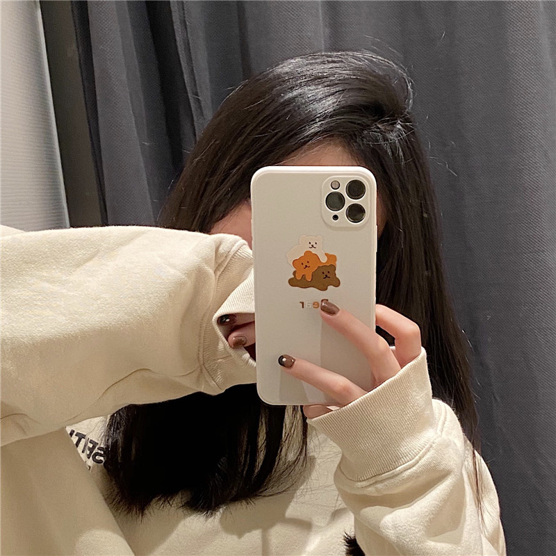 

Silicone case for iphone11pro dirt-resistant protective back cover