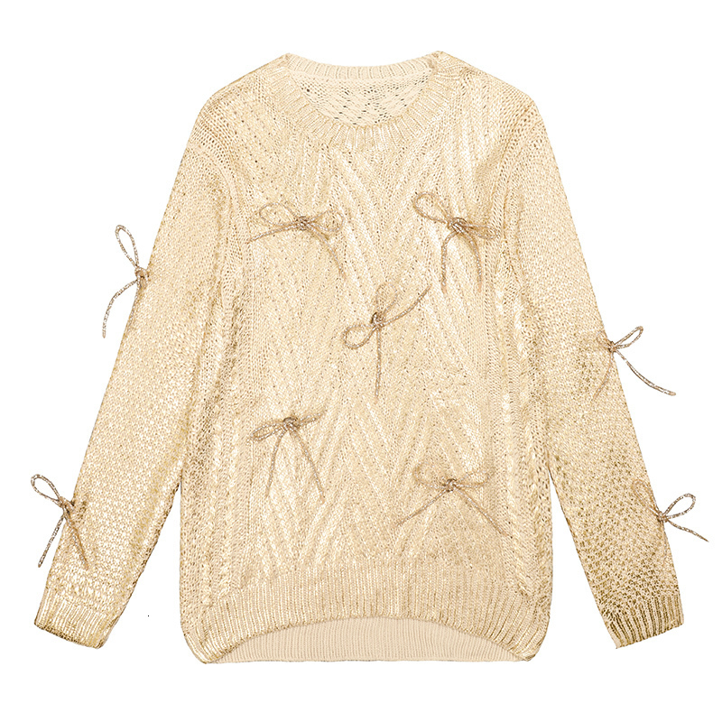 

New Gold 2021 Designer Luxury Sweater Woman Utumn Streetwear 8uu3 1TT1 CP0E