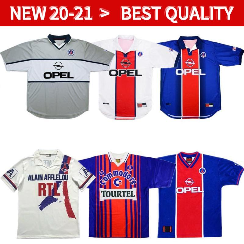 

90 92 Retro Paris ANELKA OKOCHA WEAH soccer Jersey 06 07 12 13 93 94 95 96 98 99 IBRAHIMOVIC classic Football shirt