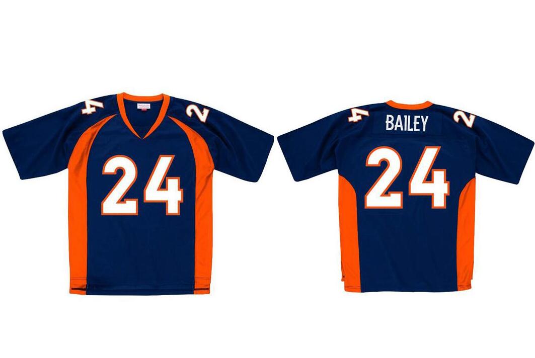 

Stitched football Jersey 24 Champ Bailey 2006 Mitchell & Ness retro Rugby jerseys Men Women Youth S-6XL, Stitched jersey