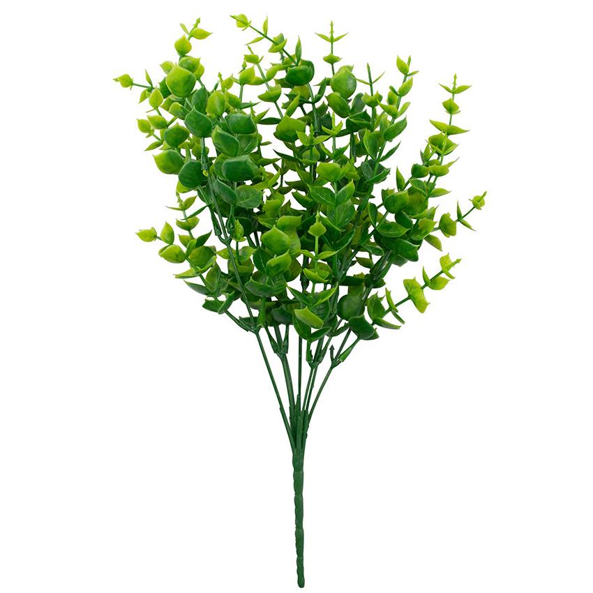 

Artificial Boxwood Stems Greenery Stems Artificial Plants Outdoor Resistant Fake Plants for Farmhouse Home Garden Wedding Pati KKB306, Green