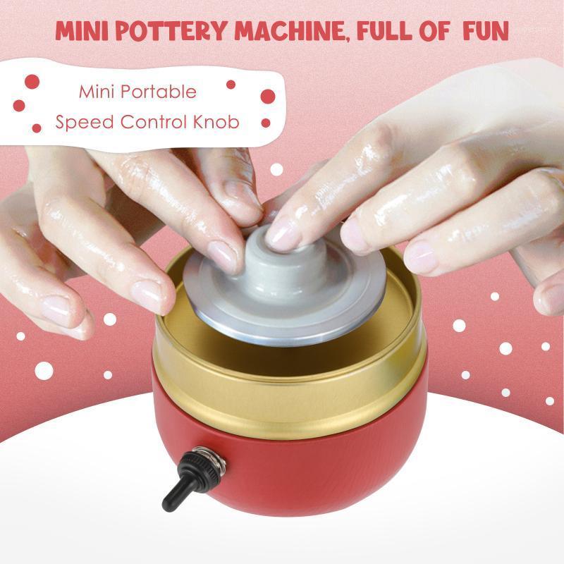 

Mini Pottery Wheel Machine 1500RPM Pottery Machine Electric Wheel DIY Clay Tool with Tray for Adults Kids Ceramics Art1