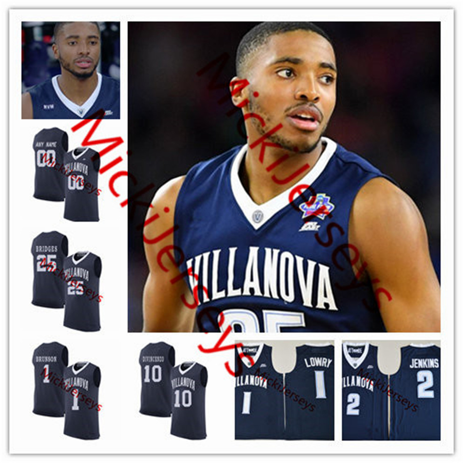 

Custom Villanova Wildcats Basketball Jersey Ryan Arcidiacono Brandon Slater Dhamir Cosby-Roundtree Chris Arcidiacono Angelo Brizzi Nnanna Njoku Kevin Voigt, 2013-2018 white