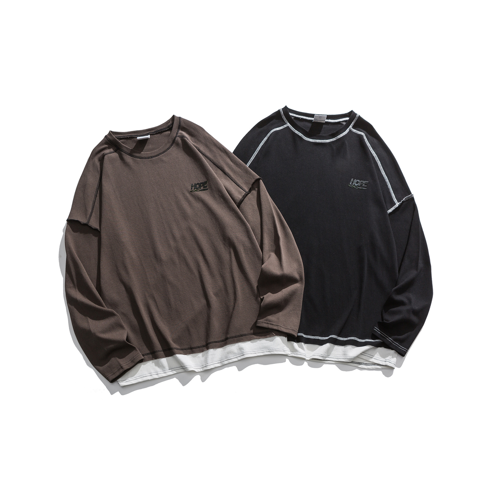 

2021 New Estilo Kong Coreano Simples Primavera e Outono Casal Harajuku Camisa De Manga Comprida G2TN, Games