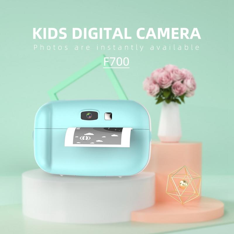 

ABHU-Children Mini HD Camera Cute Toys for Kids Baby Birthday Gift Photography Props 2.0 Inch Ultra High Definition Display