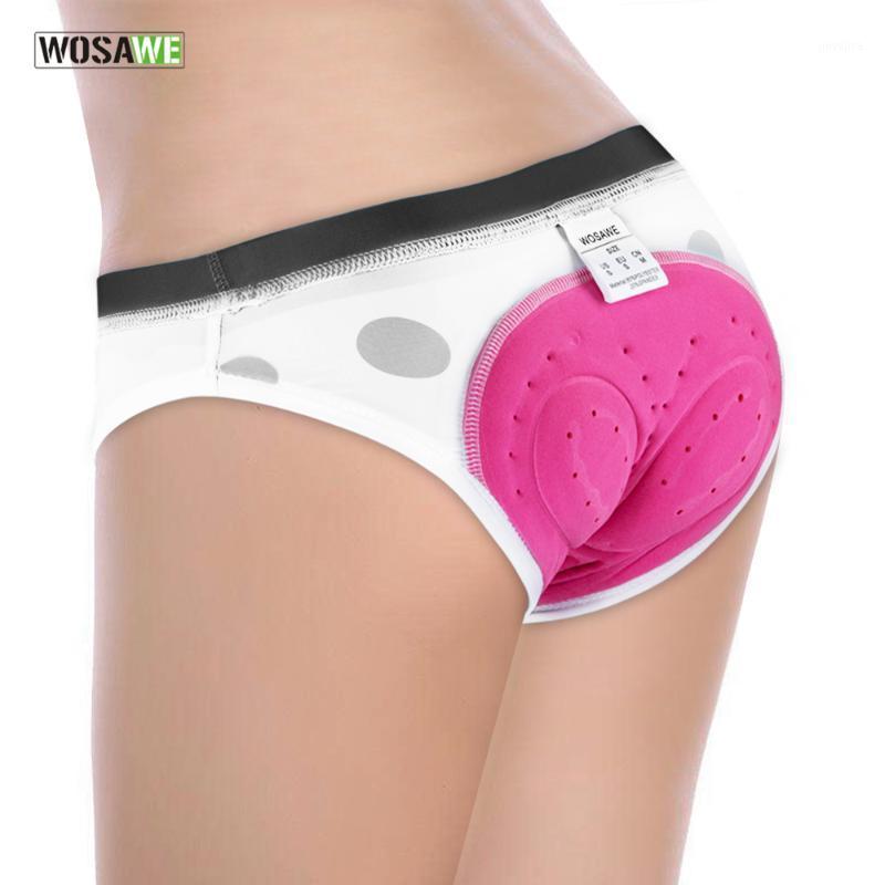 

WOSAWE Women Cycling Triangle Shorts Bike Underwear 3D Padded Outdoor Riding Bicycle Bike Underpants1