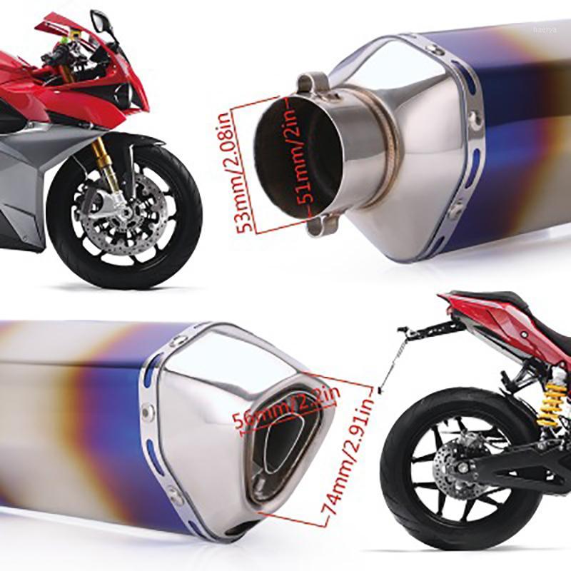 

A Large Number Of Spot Motorcycle Modified Exhaust Pipe 51mm Exhaust Muffler Is Suitable For Most Models1
