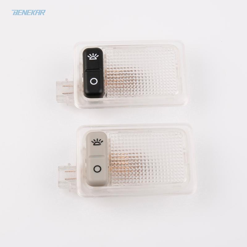 

Benekar Reading Lamp Interior Sun Visor Lights OEM for Focus 2 2005-2011 Galaxy Mondeo 2007-1, As pic