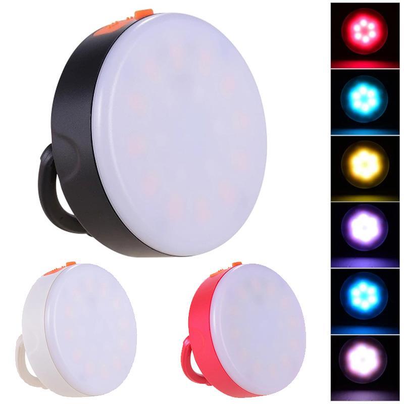 

LY-02 Mini RGB LED Fill Light Photography Lamp Portable Super Bright 3200K-6500K Live Streaming Light w/ Built-in Battery