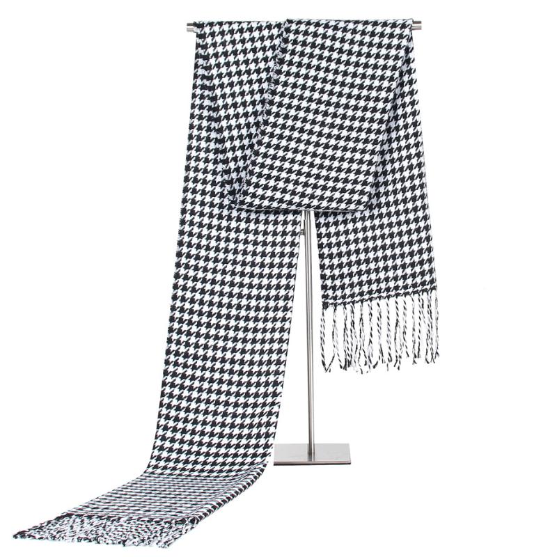 

Autumn and winter European and American new qianniaoge business casual men's scarf imitation cashmere warm neck
