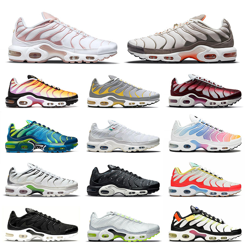 

Top Fashion Air Airmaxs Plus Tn Terrascape Running Shoes Pink Oxford First Use Bleached Aqua Smoke Grey Hyper Blue Oreo Sneakers Trainers Size 12, A10 terrascape 40-46