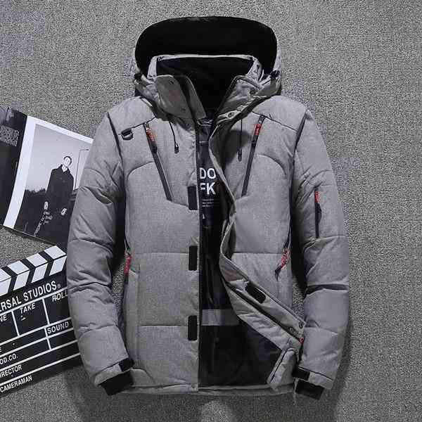 

Men's Down & Parkas 20ss Mens Jackets windbreaker Thick Warm Hooded Letters Embroidery Casual Fashion Top Quality down jacket winter coat 282a# 34ZZ, 1# shoe box