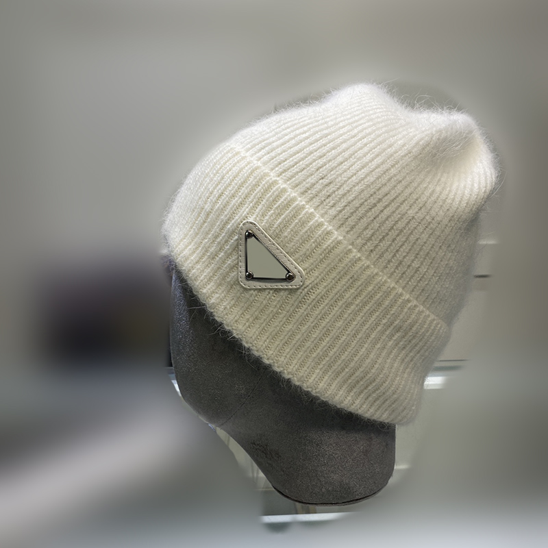 

Top Mens Designer P Beanies Winter Cashmere Hats Womens Mens Hat Luxurys Designers Caps Casquette Fashion Warmly Beanies 10 Color D2109169Z, Blue;gray