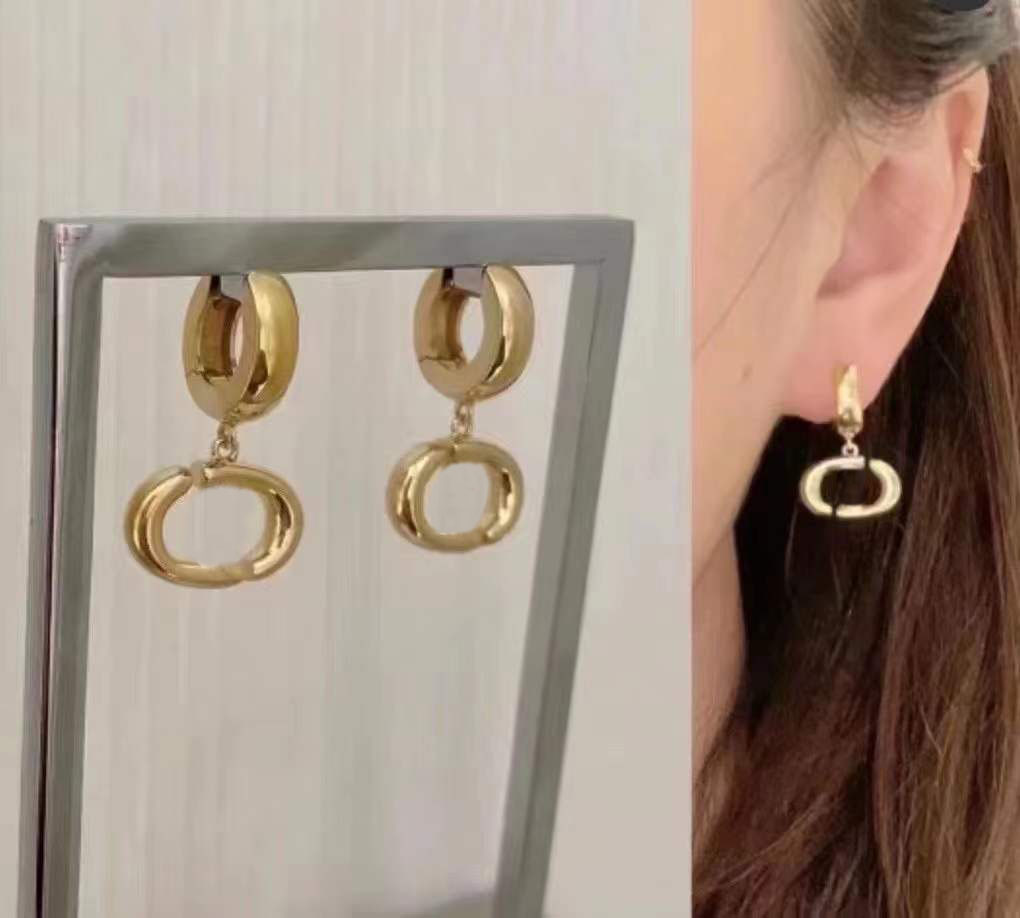

NEW Fashion earrings for lady Women Party Wedding Lovers gift engagement Jewelry for Bride With BOX