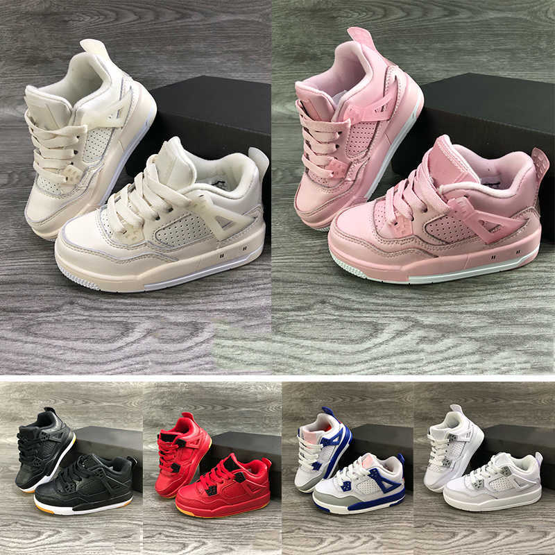 

Jointly Signed High OG 1s Kids Basketball shoes Chicago 4 Infant Boy Girl Sneaker Toddlers Fashion Baby Trainers Children footwear(Exempt postage), Color 1