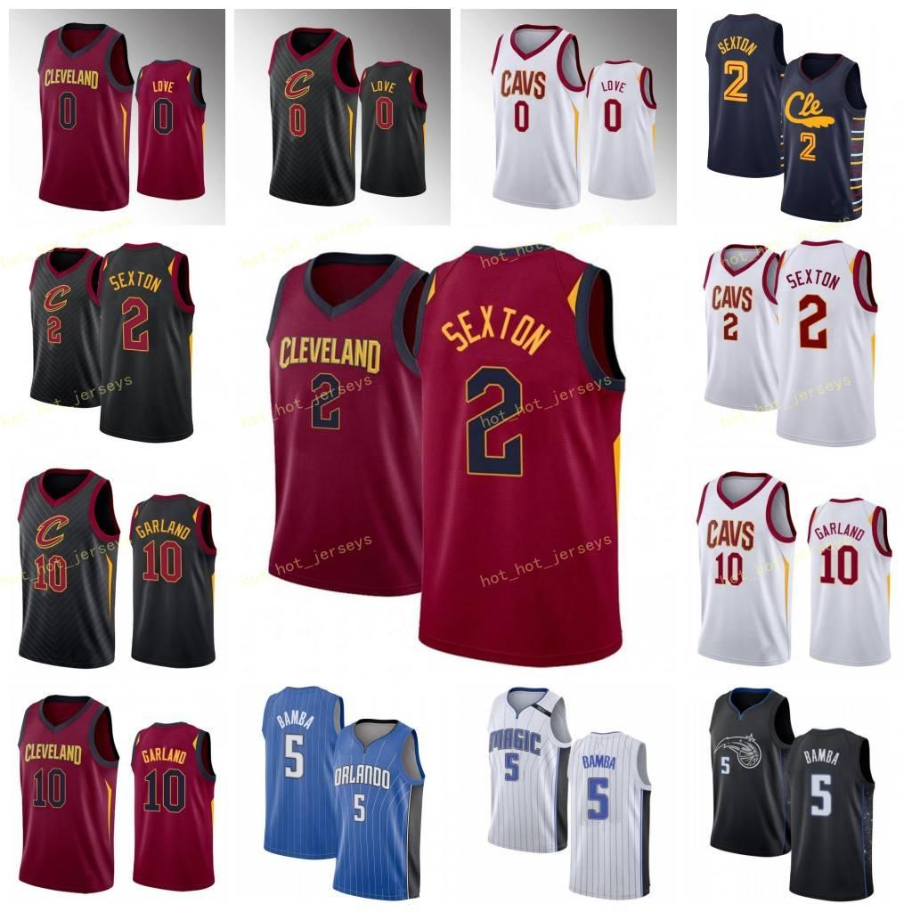 

Kevin 0 Love Cavs City Collin 2 Sexton Darius 10 Garland OrIando Mohamed 5 Bamba Basketball Jerseys Stitched 2021