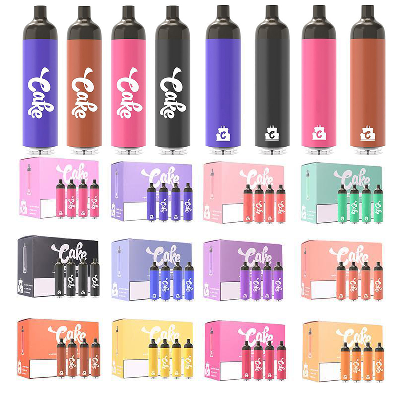

Cake 2000 Puffs Disposable E cigarettes Vape Pen 1300mAh Battery 6.5ml Capacity Portable Vaporizer Pre-Filled Delta 8 Gummies Carts bang xxl bar