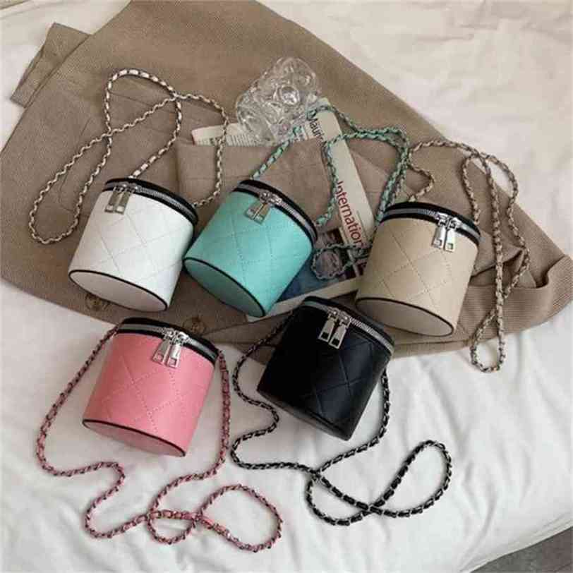 

Children Handbags Kids Letter Printed Bucket Bags Kid Metal Chain Messenger Circular Tote Bag Fashion Handbag H51MW8F, Mix design or list