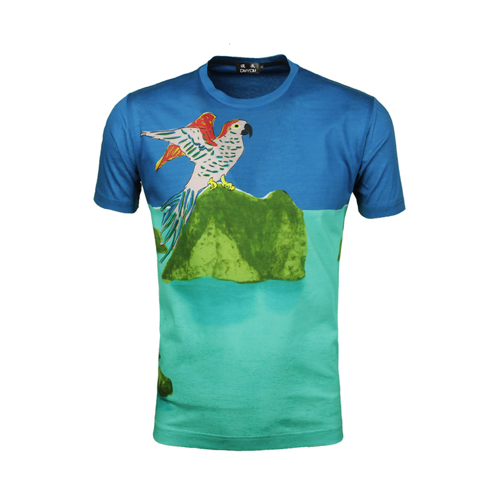 

2021 New Tshirt Camisa De Manga Curta E3p9, Blue