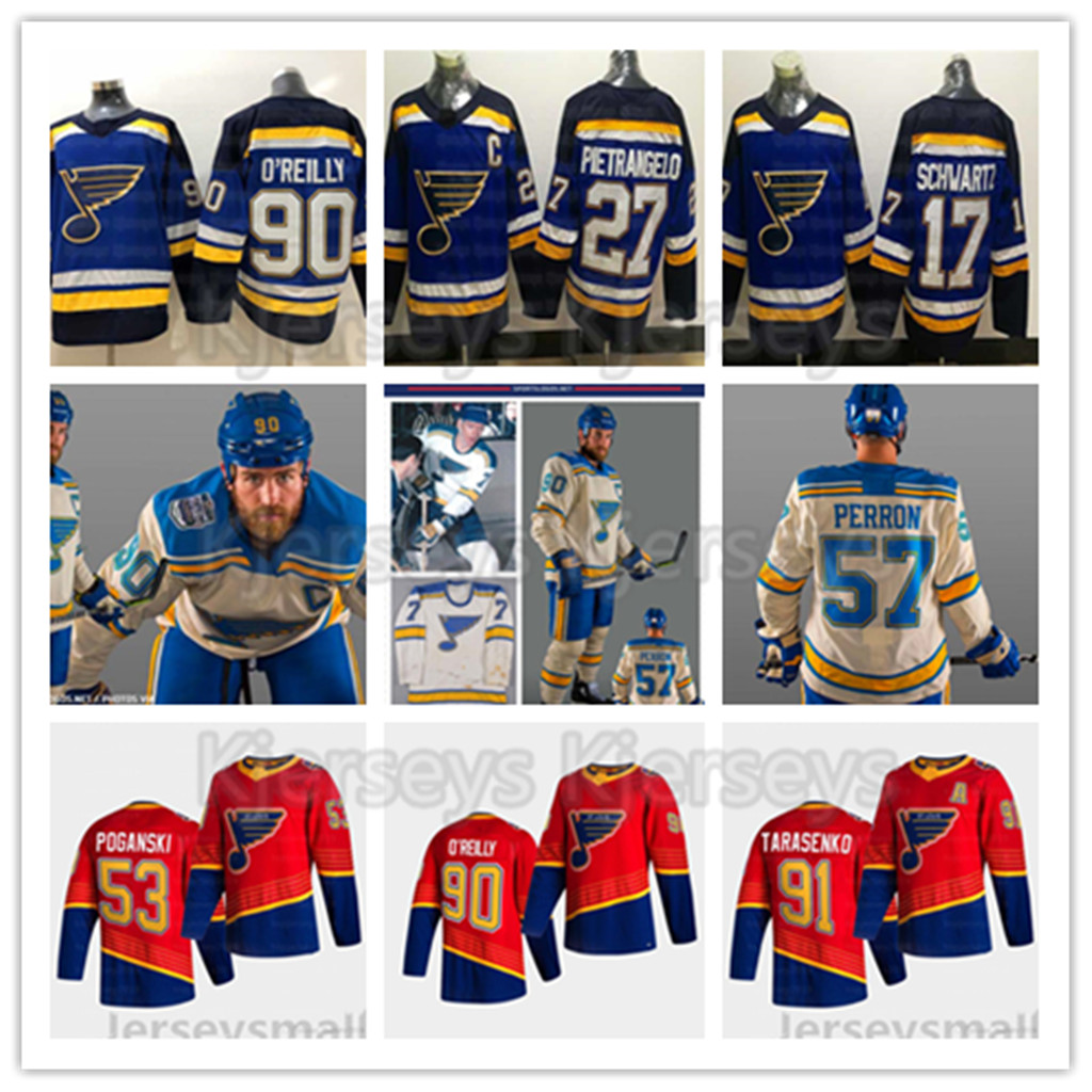 

90 Ryan O'Reilly St. Louis Blues 2022 Winter Classic Jersey Jaden Schwartz Vladimir Tarashenko Colton Parajko Patrick Maroon Oscar Sandquist Thomas hockey jerseys, Women s-xxl