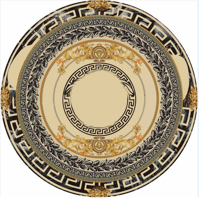 

Carpets Luxurious Designers Round Rug For Living Room Home Decor Kids Children's Bedroom Area Rugs Mats
