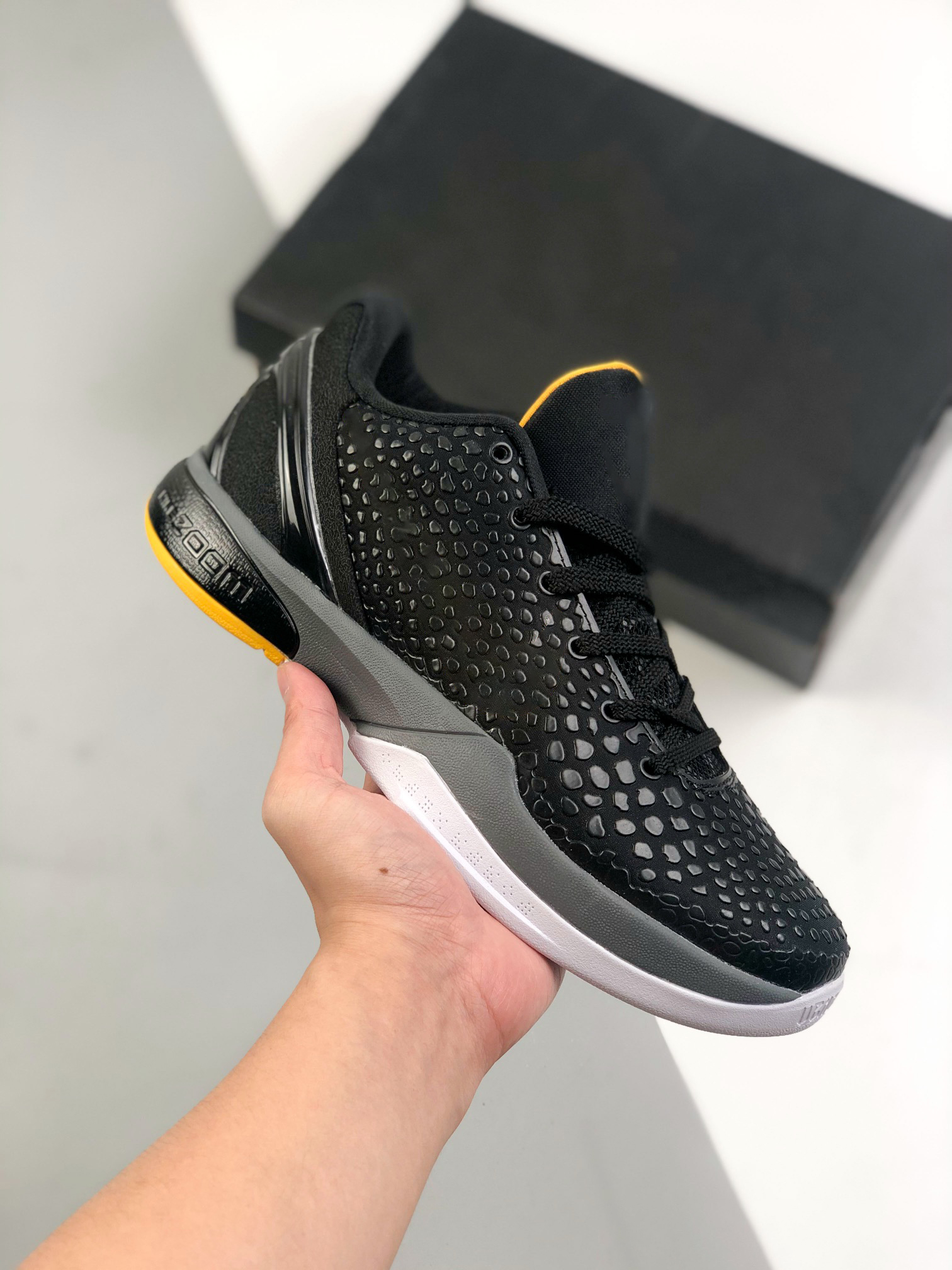 

Flying Warrior Zoom kobi Protro 6 Black Del Sol Antiskid shock-absorbing basketball shoes Broken flower Size36-46 Athletic Outdoor Sports 2021 Men Casual hot, Multi-color