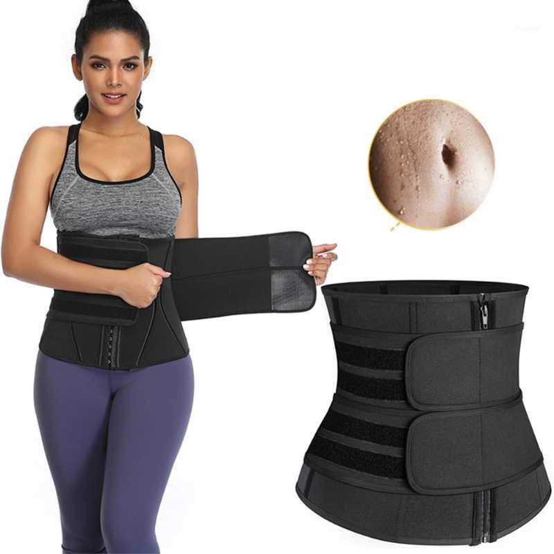 

Waist Support Adjustable Women Trainer Fitness Sauna Sweat Neoprene Slimming Belt Girdle Shapewear Modeling Strap Zipper Body Shaper1, Xxxl