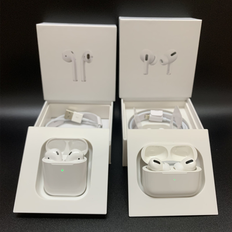 

Best Quality With Logo Box Noise Cancel AirPods Pro Gen 2 Air 3 2 Pods Wireless Earphone ANC
