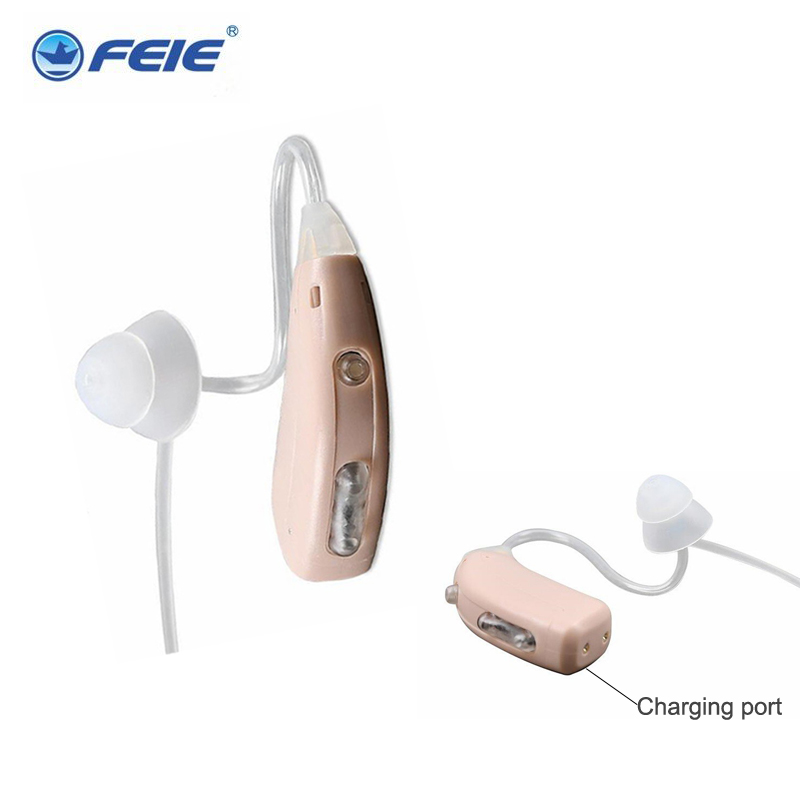 

S-318 Hearing Aids Audifonos Mini Digital Sound Amplifiers Wireless Ear Aid for Deafness/Elderly Adjust Hearing AmplifierScouts