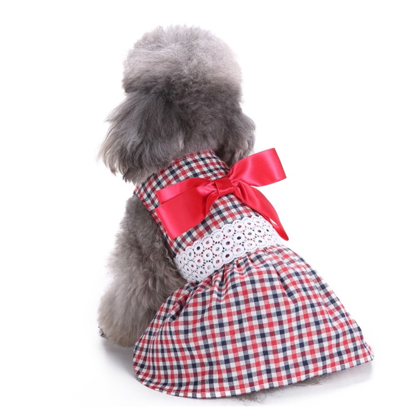 

DHL Dog Apparel PETS BABY Cute Pet Dress Skirt with Bow Summer Clothes Dot Watermelon 20 Styles Dogs Skirts -L, Customize
